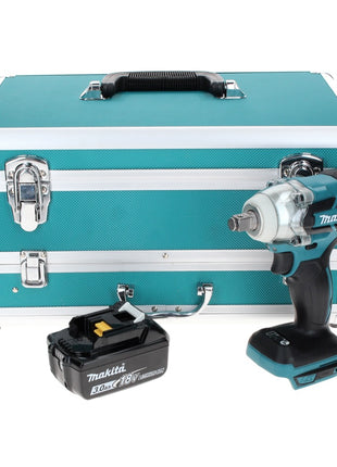 Makita DTW 285 F1TX llave de impacto a batería 18 V 280 Nm 1/2" sin escobillas + 1x batería 3,0 Ah + juego de brocas de 70 piezas + maletín de aluminio TX - sin cargador