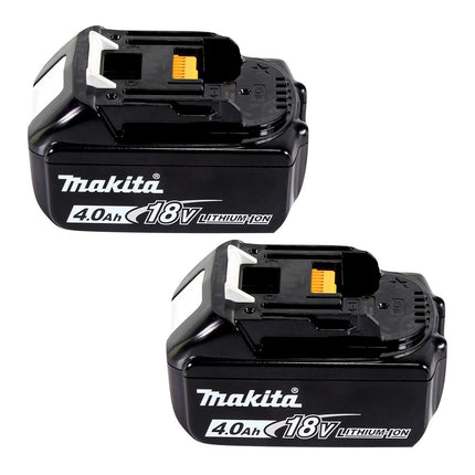 Makita DUC 256 M Motosega a batteria 36 V ( 2x 18 V ) Brushless 25 cm + 2x batteria 4.0 Ah - senza caricabatterie