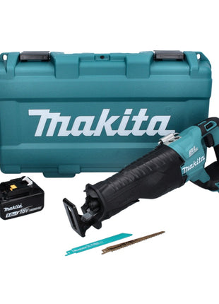 Makita DJR 187 T1K Akku Reciprosäge 18 V Brushless + 1x Akku 5,0 Ah + Koffer - ohne Ladegerät - Toolbrothers