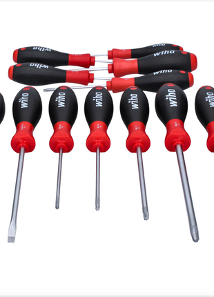 Wiha 302HK12 juego de destornilladores SoftFinish 12 piezas - ranurado, Phillips, Pozidriv, Torx (41002)