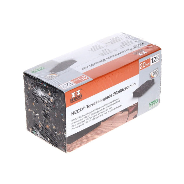 HECO Lastre in gomma per tetti, antiscivolo 20 mm ( 49772 ) - 12 pz.