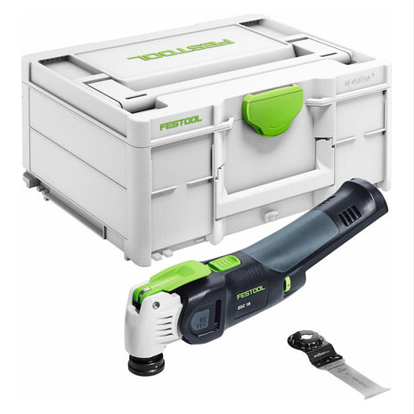 Festool VECTURO OSC 18 E-Basic Akku Oszillierer 18 V Starlock Max ( 576591 ) Brushless + systainer  - ohne Akku, ohne Ladegerät ( Nachfolger von 574848 ) - Toolbrothers