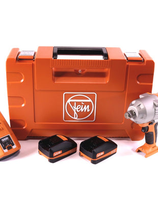 FEIN ASCD 18-1000 W34 Visseuse à percussion sans fil 18V 1050 Nm - 3/4" sans balai + 2x Batteries 3 Ah + Chargeur + Coffret