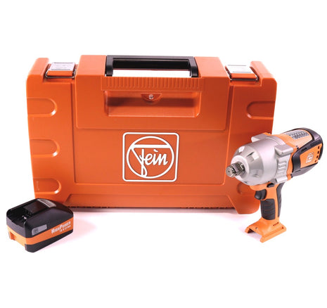 FEIN ASCD 18-1000 W34 Akku Schlagschrauber 18 V 1050 Nm 3/4" Brushless + 1x Akku 5,2 Ah + Koffer - ohne Ladegerät