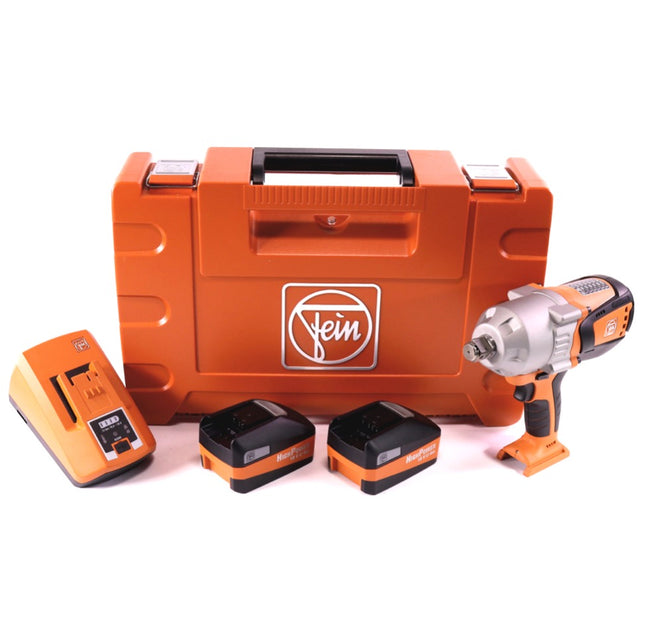 FEIN ASCD 18-1000 W34 Avvitatore ad impulsi a batteria 18V 1050Nm 3/4" Brushless + Valigetta + 2x Batterie 5,2 Ah + Caricatore 