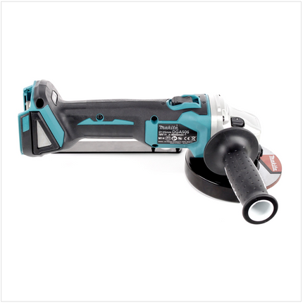 Makita DGA 506 Z Smerigliatrice angolare a batteria 18V 125mm Brushless - senza batteria, senza caricatore