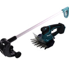 Makita DUM 604 Z Akku Grasschere 18 V + Griffverlängerung mit Rolle - ohne Akku, ohne Ladegerät