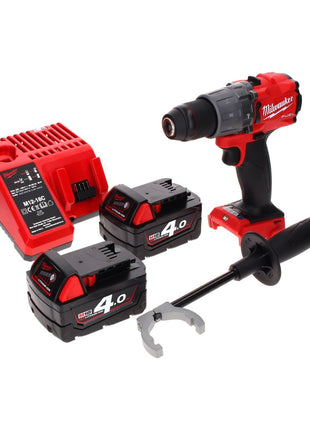 Milwaukee M18 ONEPD2-402C Akku Schlagbohrschrauber 18 V 135 Nm Brushless One Key Bluetooth + 2x Akku 4,0 Ah + Ladegerät