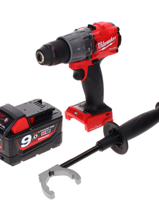 Milwaukee M18 ONEPD2-901 Perceuse à percussion sans fil 18 V 135 Nm Brushless One Key Bluetooth + 1x Batterie 9,0 Ah - sans chargeur