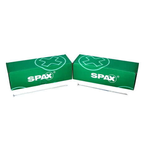 SPAX HI.FORCE Tellerkopf Schraube 6,0 x 220 mm 50 Stk. ( 0251010602205 ) Torx T-Star Plus T30 Teilgewinde Wirox 4Cut