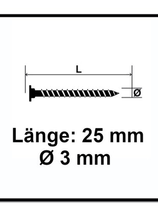 SPAX Flachrückwandkopf Schraube 3,0 x 25 mm 300 Stk. ( 0151010300253 ) Torx T-STAR Plus T10 für Rückwände ohne Linse Vollgewinde Wirox 4Cut