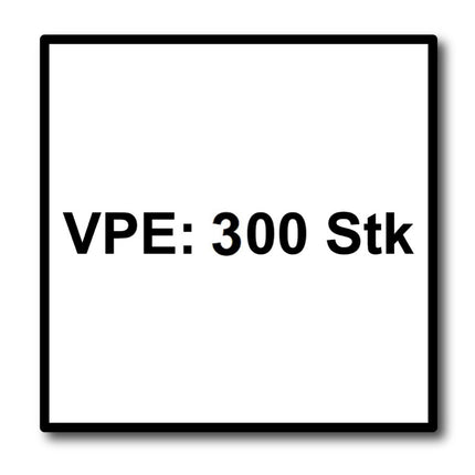 SPAX Flachrückwandkopf Schraube 3,0 x 30 mm 300 Stk. ( 0151010300303 ) Torx T-STAR Plus T10 für Rückwände ohne Linse Vollgewinde Wirox 4Cut