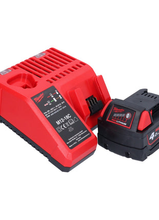 Soplador de aire caliente a batería Milwaukee M18 BHG-401 18 V 470 °C + 1x batería 4,0 Ah + cargador