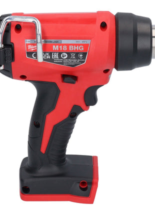 Soplador de aire caliente a batería Milwaukee M18 BHG-401 18 V 470 °C + 1x batería 4,0 Ah + cargador