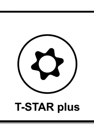 SPAX Vis à tête plate pour la fixation de panneaux arrière 3,5 x 30 mm - Filetage total - T-STAR Plus - Torx T20 -  4Cut 300 pcs (0151010350303) pour panneaux arrière sans lentille