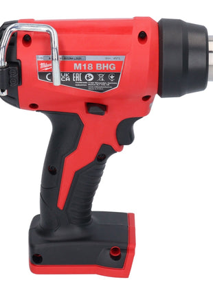 Milwaukee M18 BHG-501 Akku Heißluftgebläse 18 V 470 °C + 1x Akku 5,0 Ah + Ladegerät