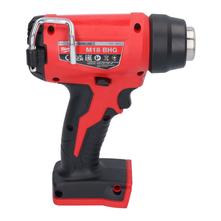Pistola ad aria calda a batteria Milwaukee M18 BHG-501 18 V 470 °C + 1x batteria ricaricabile 5,0 Ah + caricatore