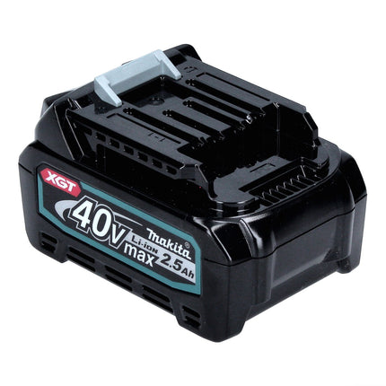 Set di batterie Makita 40 V con 2x BL 4025 2,5 Ah ( 2x 191B36-3 ) XGT Li-Ion classe di protezione IP64 con display LED