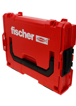 Fischer L-Boxx 102 Power Fast II Caisse à outils pour panneaux d'aggloméré, 1801 pcs. + L-Boxx tête fraisée avec filet complet Torx / filet partiel zingué, bleu passivé ( 558739 )