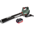 Metabo LB 18 LTX BL Soffiatore a batteria 18V Brushless + 1x Batteria 8,0 Ah - senza caricabatterie