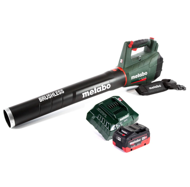 Metabo LB 18 LTX BL Soffiatore a batteria 18V Brushless + 1x Batteria 8,0 Ah + Caricabatterie