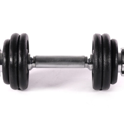 Set di manubri  ( YLDS 12 ) 2x Manubri + 4x Pesi 0,5 Kg + 8x Pesi 1,0 Kg + Chiusura a stella