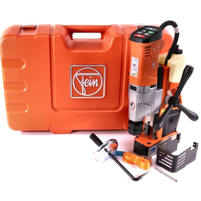 FEIN KBU 35 PQW Trapano universale con punta a corona e base magnetica fino a 35 mm ( 72707261000 ) + Set 5 accessori + Valigetta