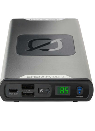 Goal Zero Sherpa 100 PD Sherpa Power Bank  Charge Qi  25600 mAh Gris