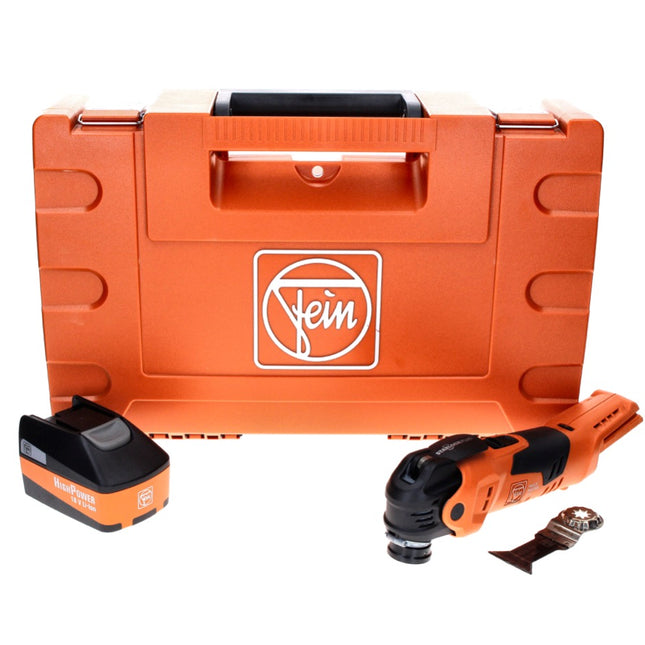 Fein MultiMaster AMM 300 Plus Akku Oszillierer 12 V Starlock Plus + 1x Akku 6,0 Ah + Koffer - ohne Ladegerät