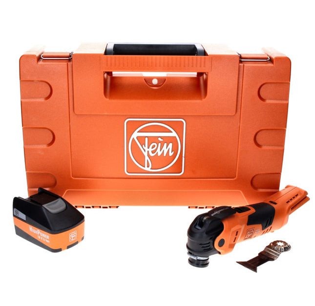 Fein MultiMaster AMM 300 Plus Select Utensile ad oscillazione a batteria 12V / Starlock Plus + 1x Batteria 6,0 Ah + Valigetta - senza caricabatterie