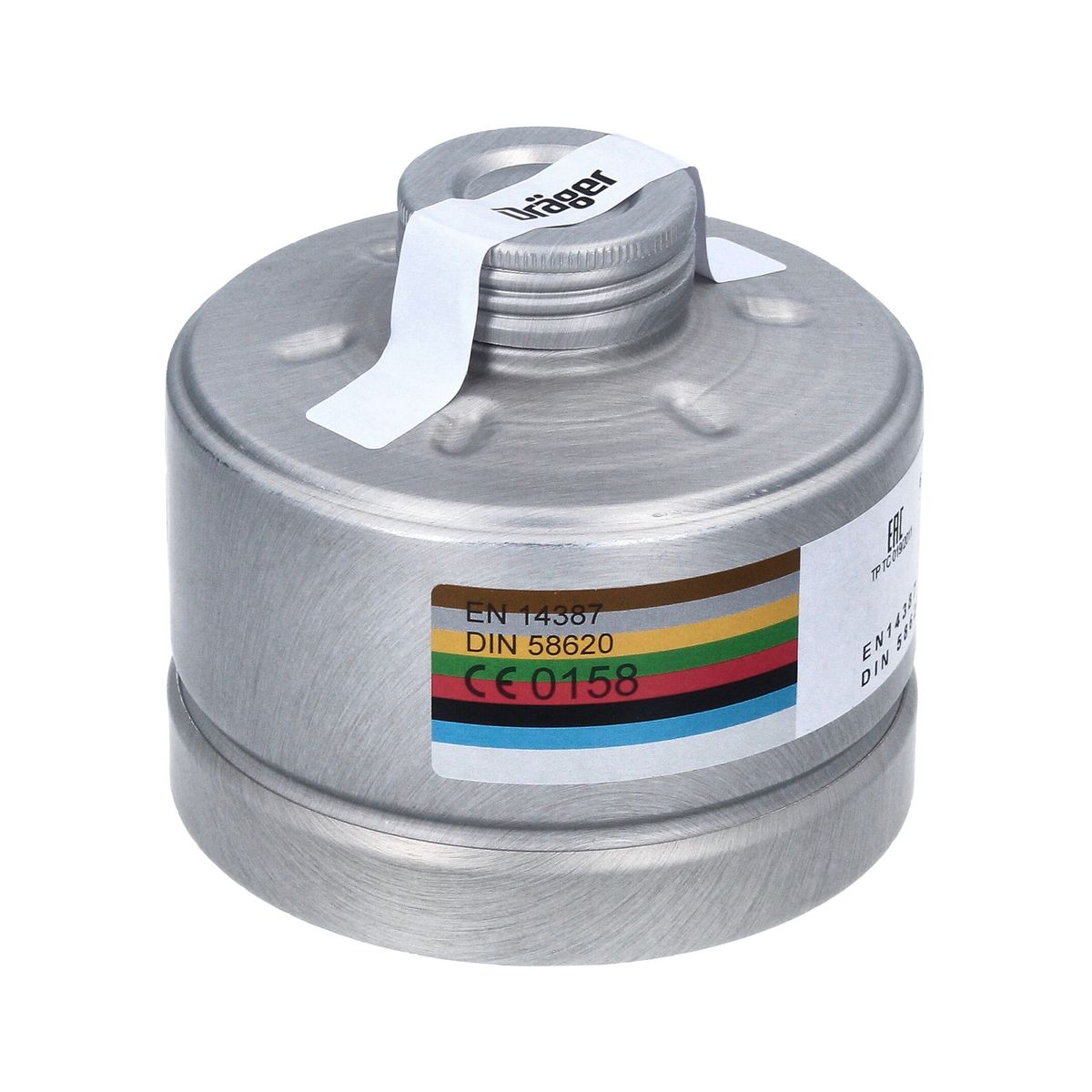Dräger X-plore Rd40 Filtro per respiratori 4x A1B2E2K1 Hg CO NO-P3 RD ( 4x 6738801 ) EN148-1 per maschere X-plore 6000 / X-plore 4000