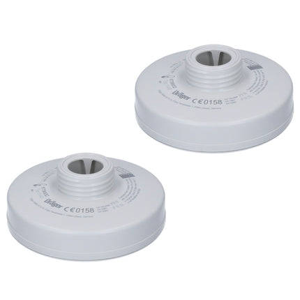 Dräger Rd40 2x Filtro per particelle P3 R ( 2x 6738932 ) - per maschere X-plore 6000 e semimaschere X-plore 4000