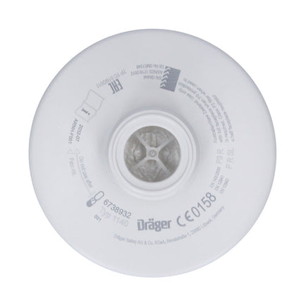 Dräger Rd40 2x Filtro per particelle P3 R ( 2x 6738932 ) - per maschere X-plore 6000 e semimaschere X-plore 4000