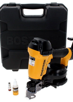 Bostitch RN46DW-2-M Dachpappnagler Druckluftnagler Coil Nailer 45 mm + Koffer