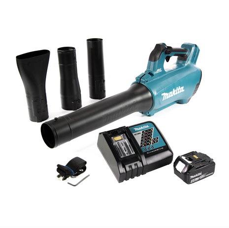 Makita DUB 184 RM1 akumulatorowa dmuchawa 18 V bezszczotkowa + 1x akumulator 4,0 Ah + ładowarka