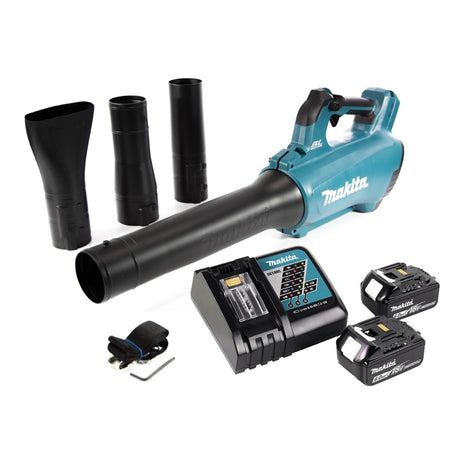 Makita DUB 184 RG Souffleur sans fil 18 V brushless + 2x Batteries 6,0 Ah + Chargeur