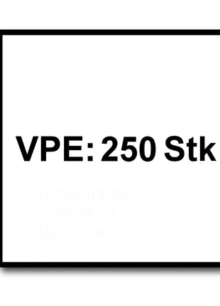 SPAX HI.FORCE Tellerkopf Schraube 6,0 x 220 mm 250 Stk. ( 5x 0251010602205 ) Torx T-Star Plus T30 Teilgewinde Wirox 4Cut