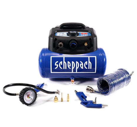 Scheppach HC06 Compresseur 1200 W 6 litres 8 bar (5906132901)