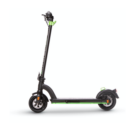 THE-URBAN xR1 E-Scooter Monopattino elettrico 300-500 Watt nero, 20 km/h, fino a 25 km autonomia 8,5'' - carico fino a 120 kg Omologazione stradale con ABE