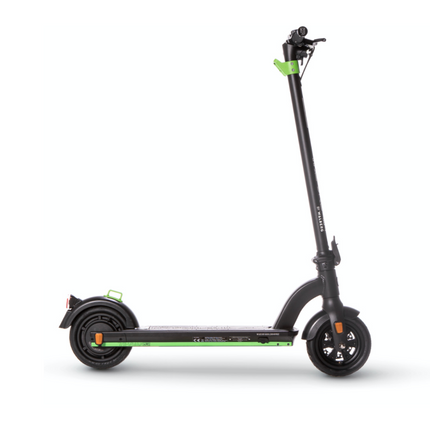 THE-URBAN xR1 E-Scooter Monopattino elettrico 300-500 Watt nero, 20 km/h, fino a 25 km autonomia 8,5'' - carico fino a 120 kg Omologazione stradale con ABE