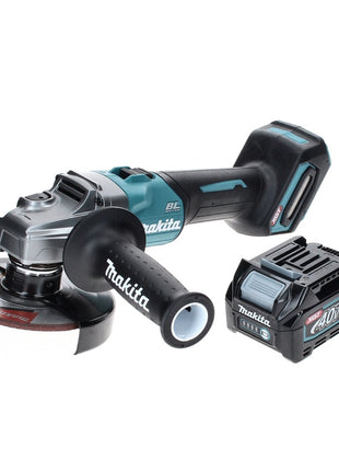 Makita GA 005 GD1 Akku Winkelschleifer 40 V max. 125 mm Brushless  XGT + 1x Akku 2,5 Ah - ohne Ladegerät