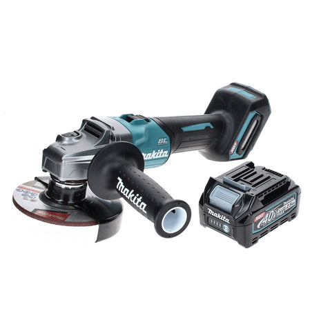 Amoladora angular a batería Makita GA 005 GD1 40 V máx. 125 mm sin escobillas XGT + 1x batería 2,5 Ah - sin cargador