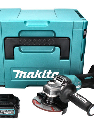 Makita GA 013 GD101 Akku Winkelschleifer 40 V max. 125 mm Brushless  XGT + 1x Akku 2,5 Ah + Makpac - ohne Ladegerät