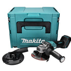 Makita GA 013 GZ01 Akku Winkelschleifer 40 V max. 125 mm Brushless  XGT + Absaughaube + Makpac - ohne Akku, ohne Ladegerät
