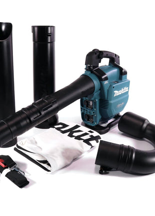 Makita DUB 363 ZV Akku Gebläse / Laubsauger 36 V ( 2x 18 V ) Brushless + Absaug Set - ohne Akku, ohne Ladegerät