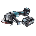 Makita GA 008 GM1 Akku Winkelschleifer 40 V max. 125 mm Brushless  XGT + 1x Akku 4,0 Ah - ohne Ladegerät