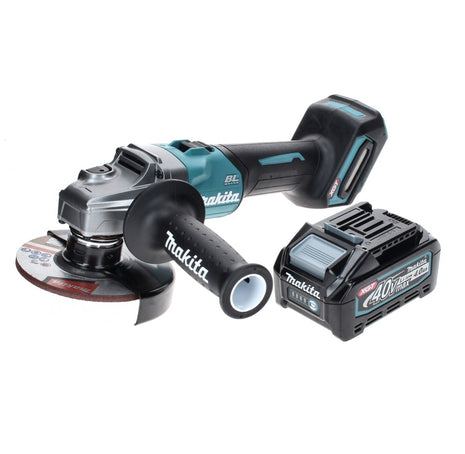 Makita GA 008 GM1 Meuleuse d'angle sans fil 40 V maxi 125 mm brushless XGT + 1x Batterie 4,0 Ah - sans chargeur