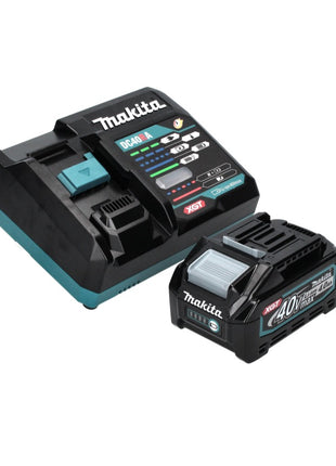 Amoladora angular a batería Makita GA 008 GM1 40 V máx. 125 mm sin escobillas XGT + 1x batería 4,0 Ah + cargador