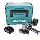Makita GA 008 GD101 Akku Winkelschleifer 40 V max. 125 mm Brushless  XGT + 1x Akku 2,5 Ah + Makpac - ohne Ladegerät