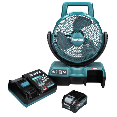 Makita CF 001 GD1 Akku Lüfter XGT 40 V max. 235 mm Ventilator Netzbetrieb + 1x Akku 2,5 Ah + Ladegerät